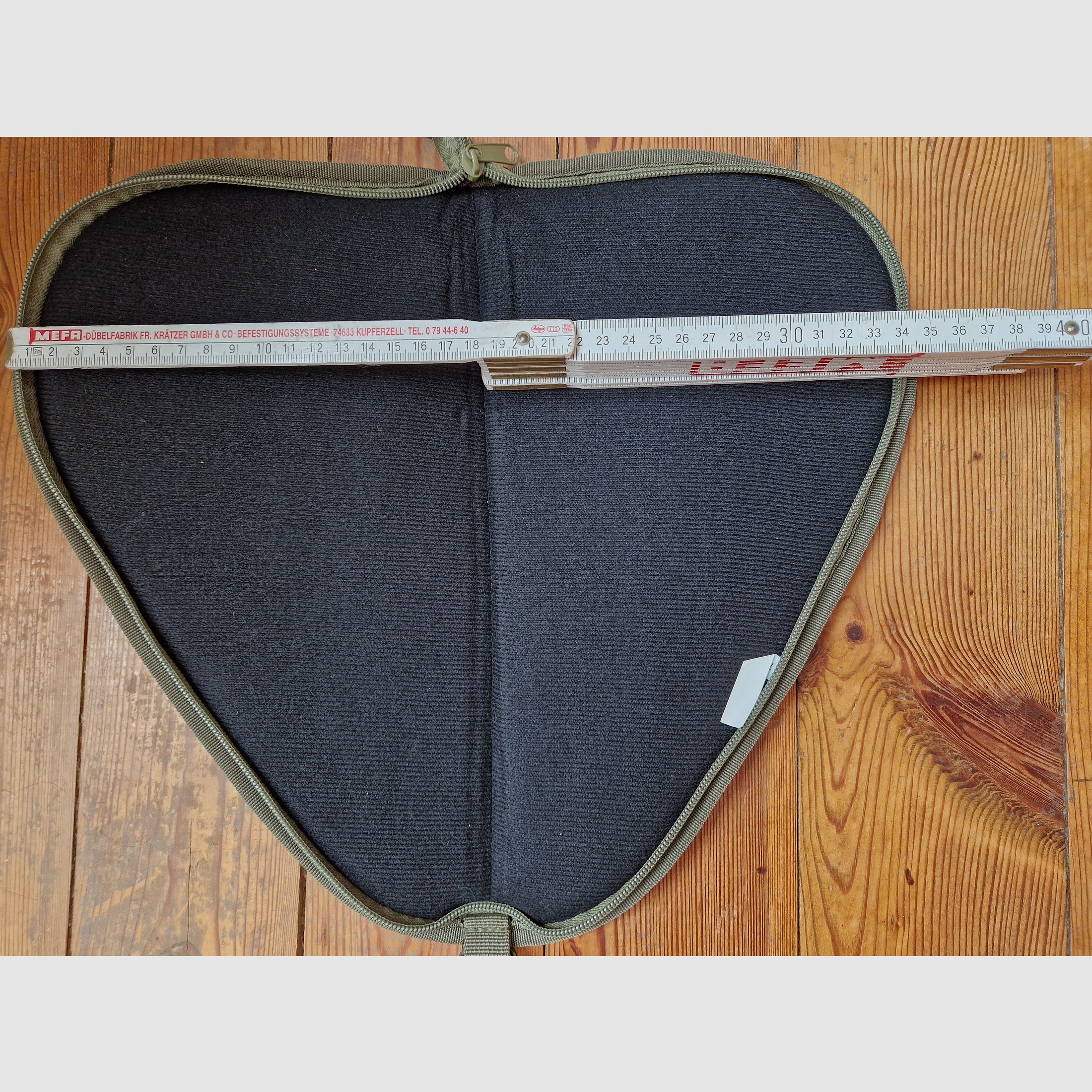 Bolsa para pistolas grande bolsa de transporte con cerradura color: oliva NUEVO