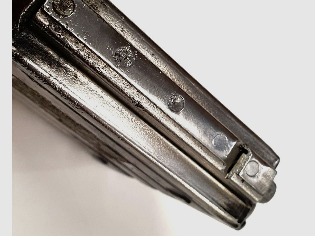 Olympia Büromaschinenwerke A.-G., Erfurt Mainzerhofplatz Seltenes Magazin für Gewehr 43 / Karabiner 43, G43 / K43 "aye"