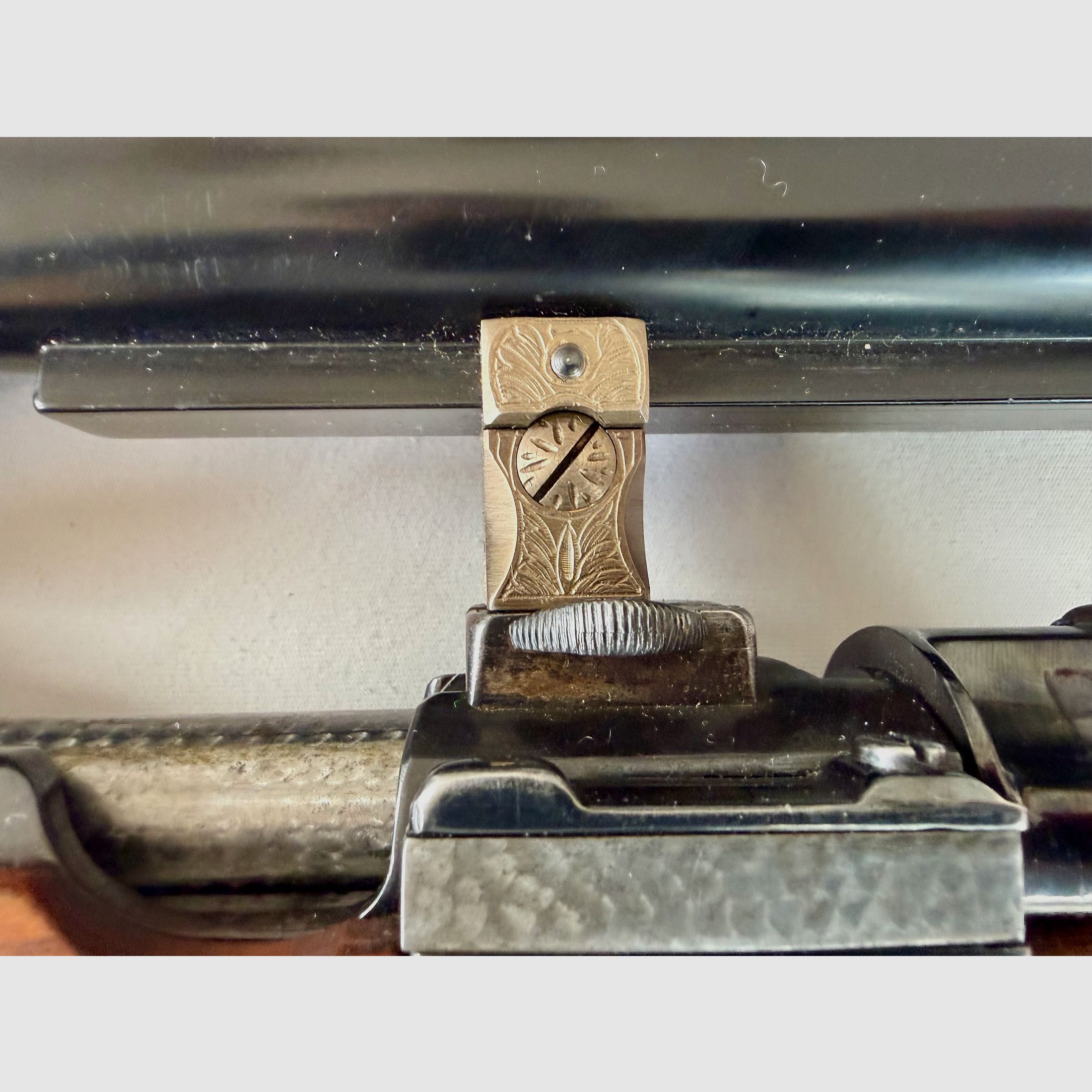 Kurt Jäger Mainz – Bolt-action rifle .30-06 Spr., Mauser system, custom gunsmith build, 2 Nickel-Supra scopes (8x56 & 4x36), immagine 6 di 10