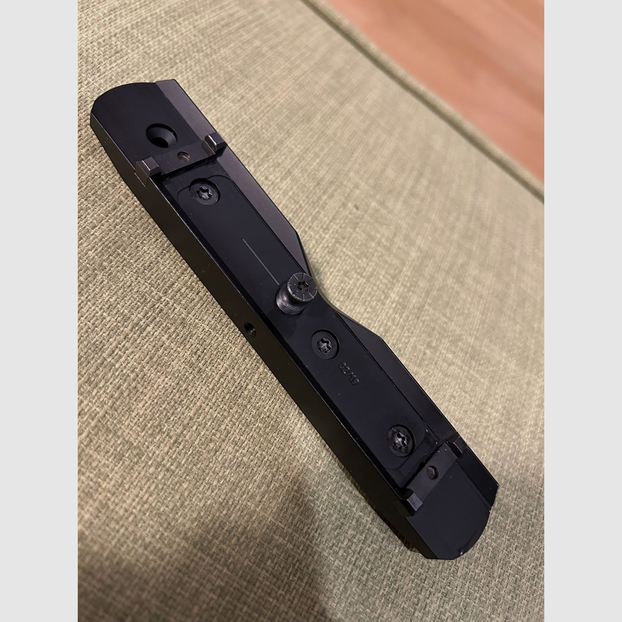 Dentler mounting rail BASIS steel for Swarovski rail