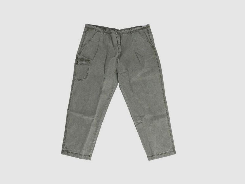 Pantaloni tradizionali da caccia, verde mélange, taglio jeans, immagine 1 di 2