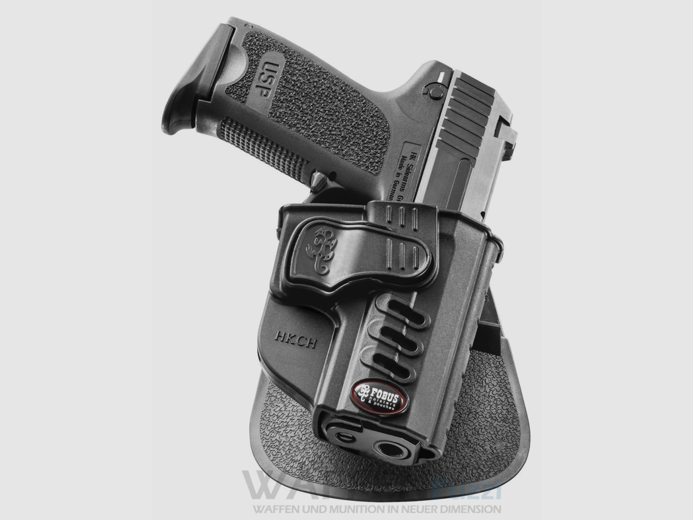 Paddle Holster für H&K USP Compact mit Ziehwinkelverstellung