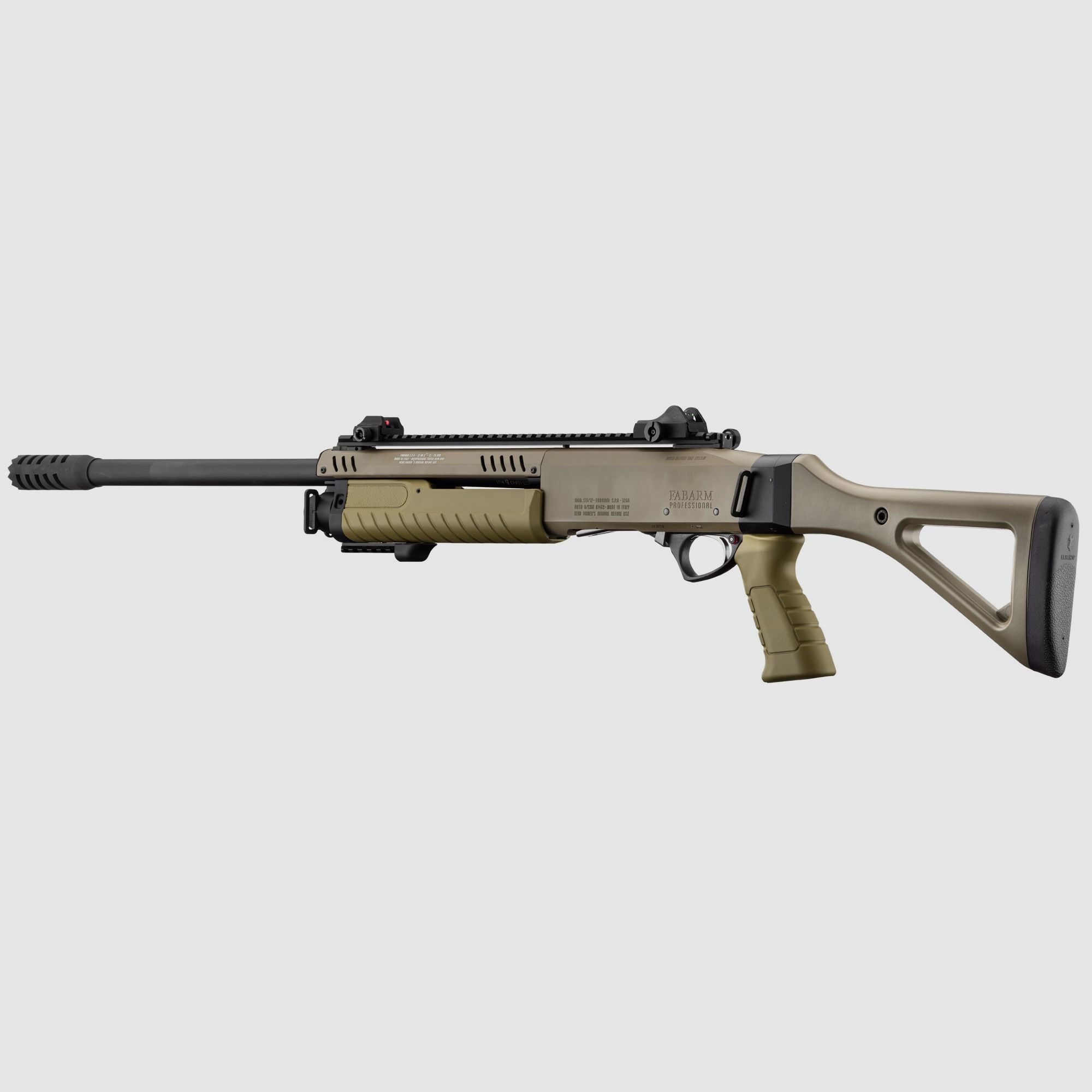 Fusil à pompe Fabarm Professional STF 12 Pistolgrip FDE, image 3 sur 3