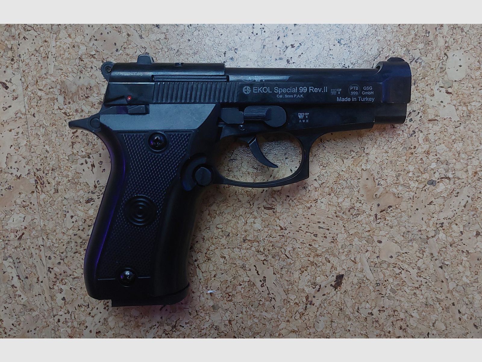 EKOL Special 99 Rev.II (PTB 999) PK800 Beretta RG8 RG9 geen P99 p88 Zoraki HW94 glock Walther, afbeelding 2 van 3