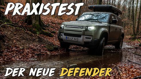 Geartester - Test des neuen Land Rover Defender - Das beste Jagdauto?!