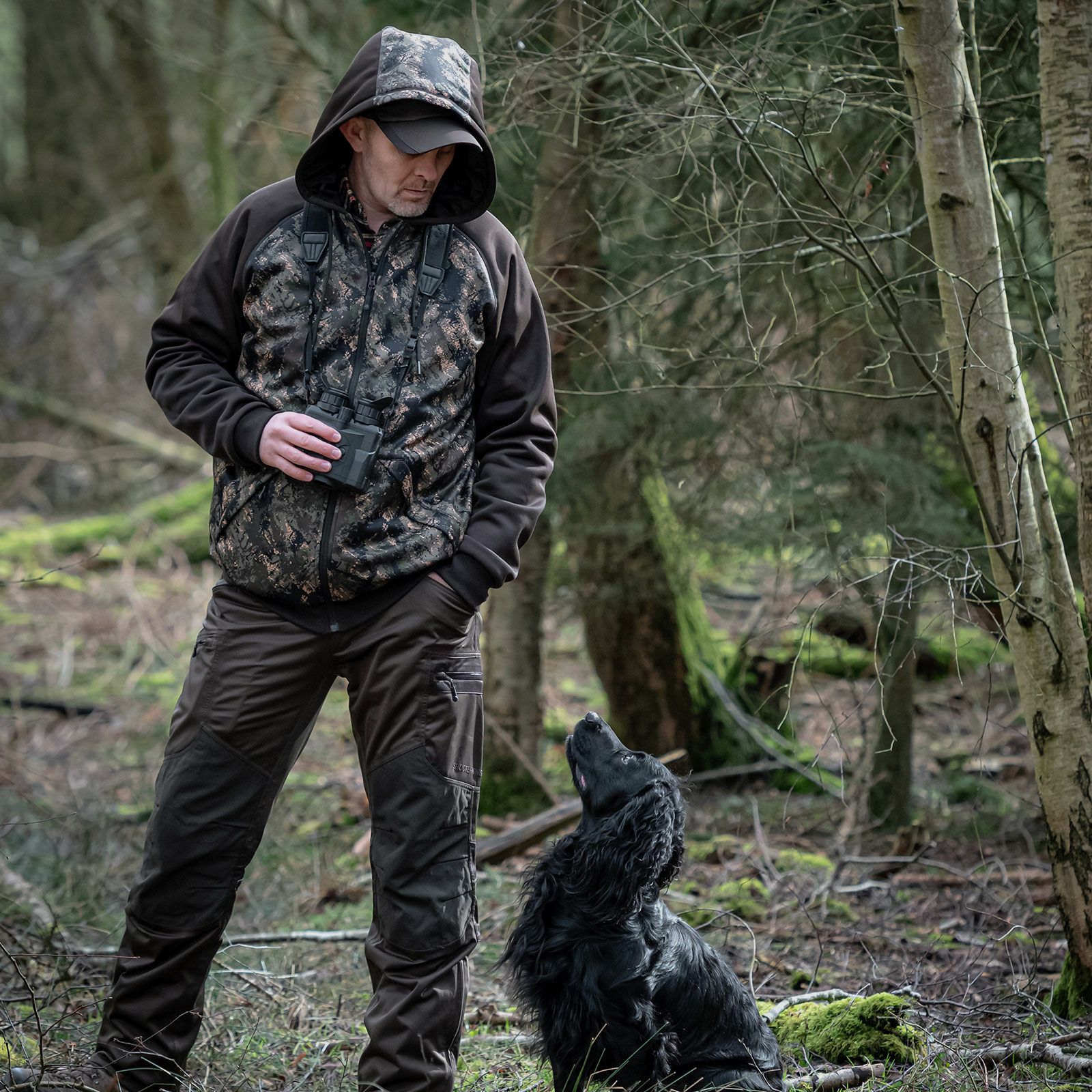 SHOOTERKING Huntflex Hoodie Forest Mist M1519