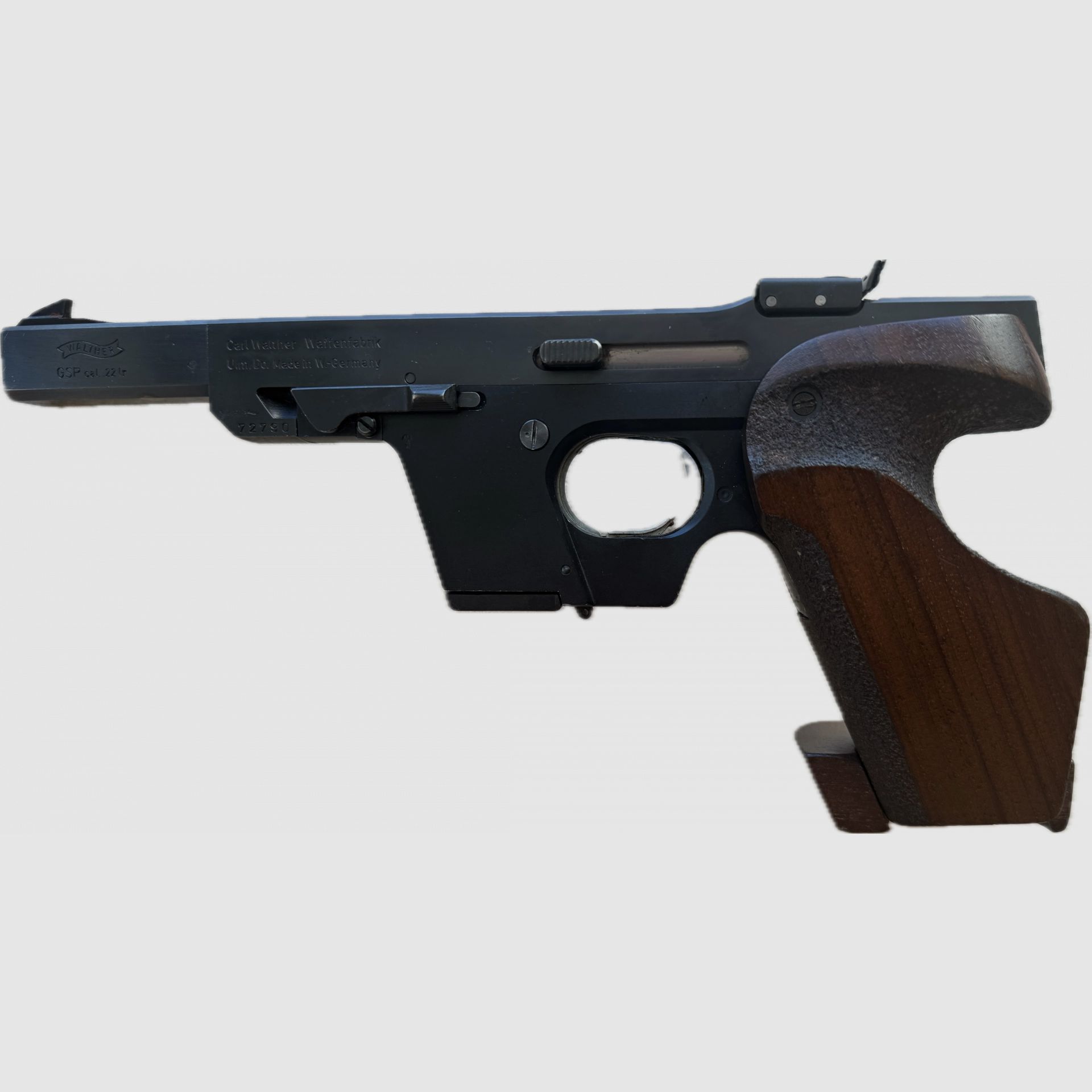 Walther GSP sport pistol caliber .22 l.r.