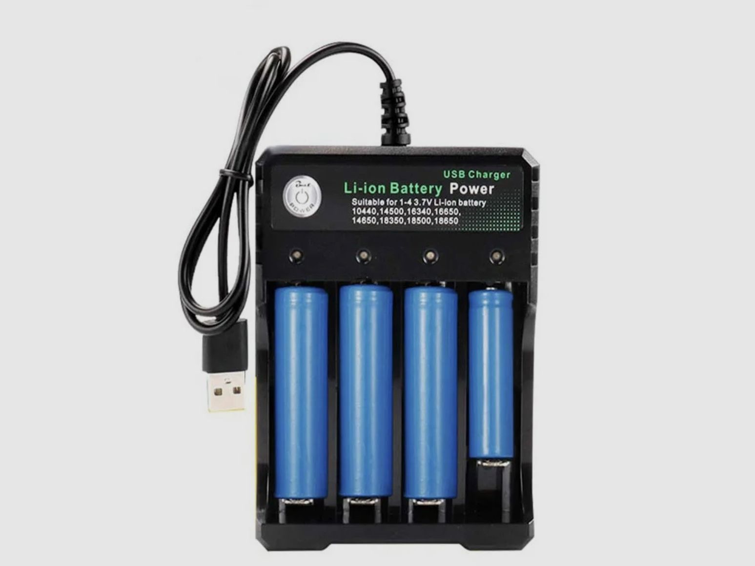Chargeur de batterie 4 emplacements Smart Charger BMAX, image 1 sur 4