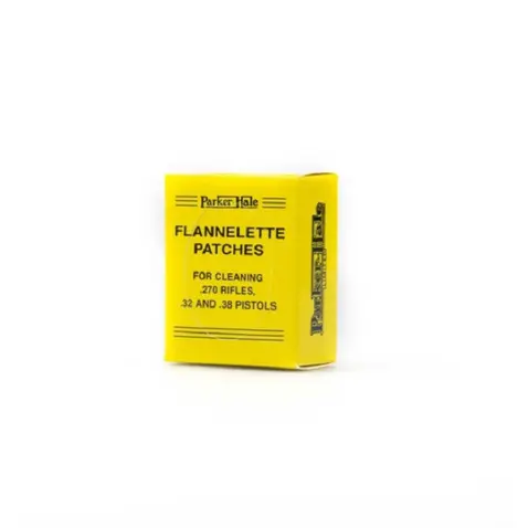 Parker Hale F2 Flanell-Patches Kal. .270 / .32 / .38, Bild 1 von 2