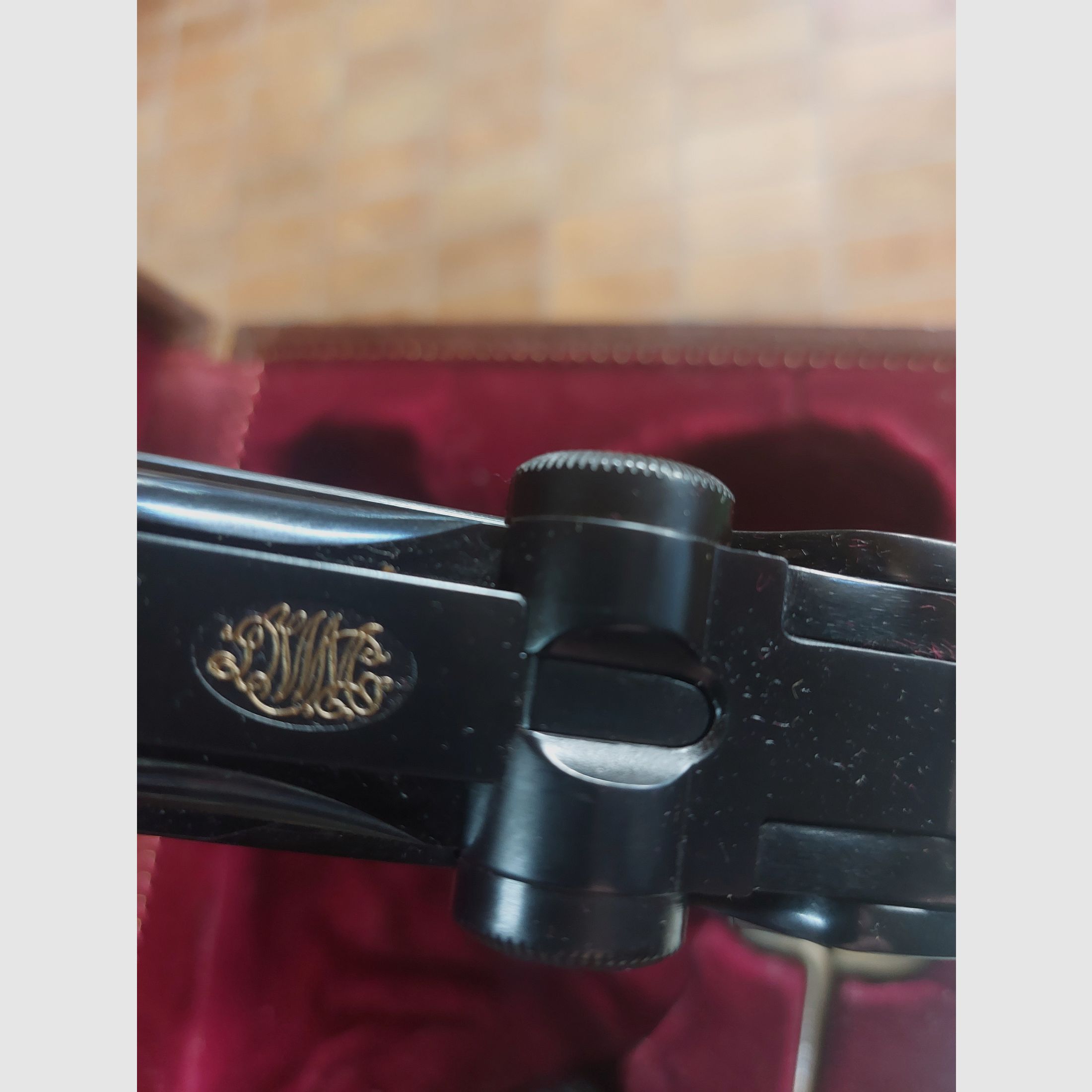 Mauser 08, model specjalny 70-lecia Parabellum, Cesarstwo, z złotymi wstawkami