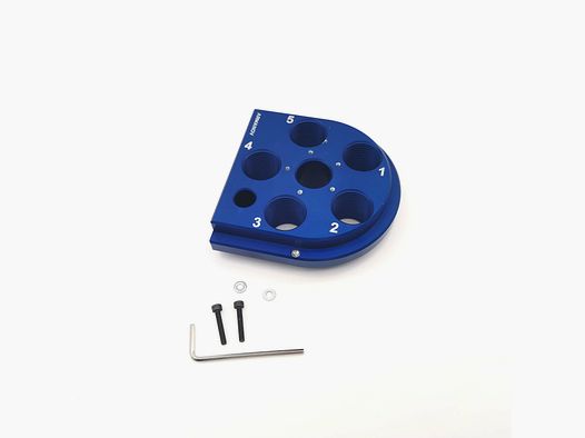 Armanov head plate for Dillon XL650/XL750 Blue