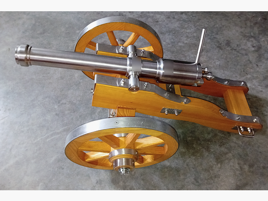 Cannon, salute cannon, salute cannon, cartridge cannon