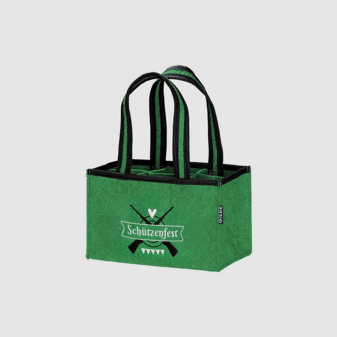 Bolsa de botella de fieltro Gilde festival de tiro