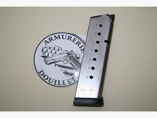 Springfield magazijn voor 1911 Kal. 45acp 8 schoten roestvrij staal