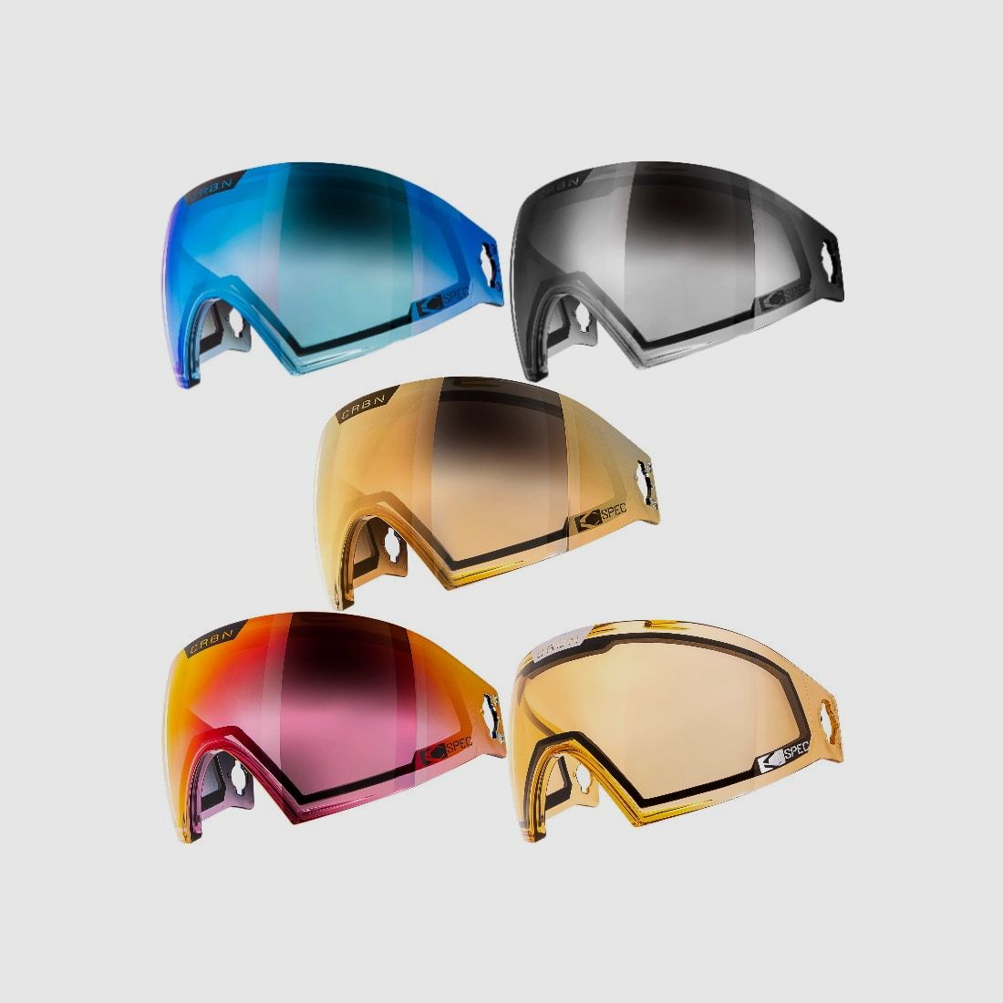 Carbon Zero Pro C-Spec Thermal Maskenglas (Midlight)