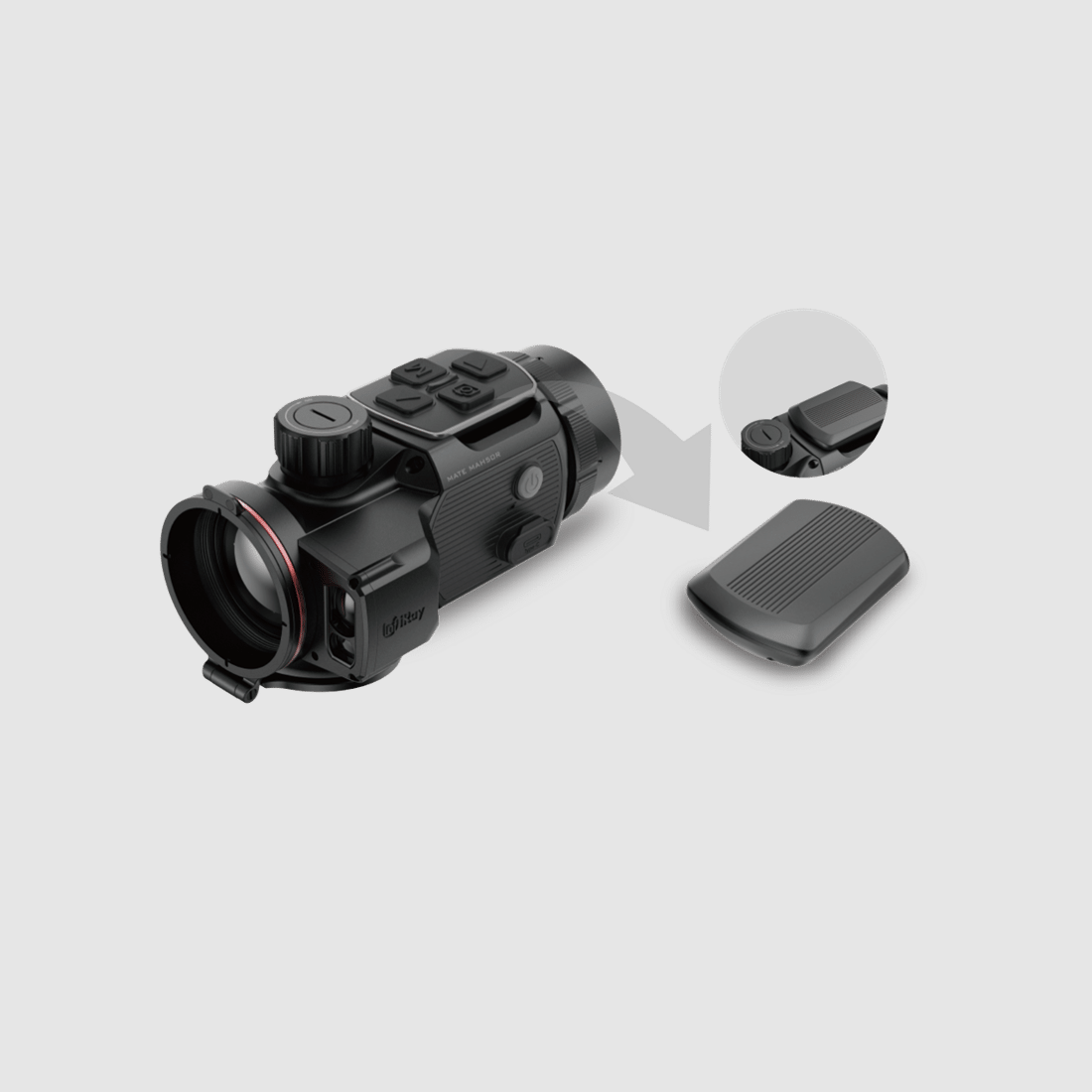 Infiray IBP-6 Accu's + Oplader Vervangaccu's