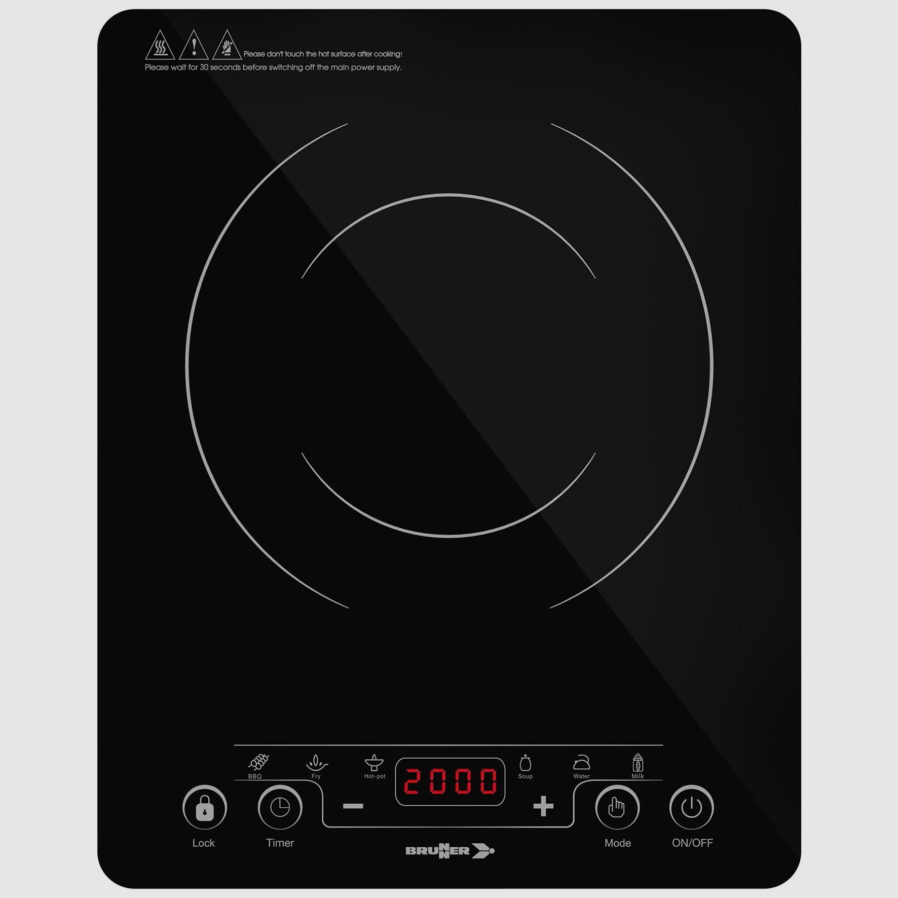 Induction Cooktop Hot Point, 2 Burners, image 9 of 16