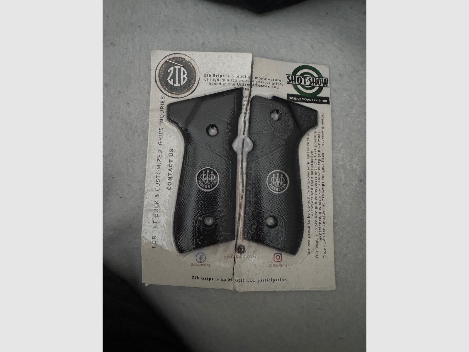 Beretta  Griffschalen