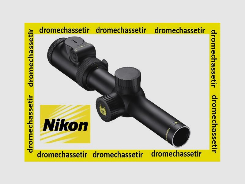 Nikon Monarch 7 Drückjagdzielfernrohr, Vergrößerung 1-4×24, beleuchtetes Absehen 4