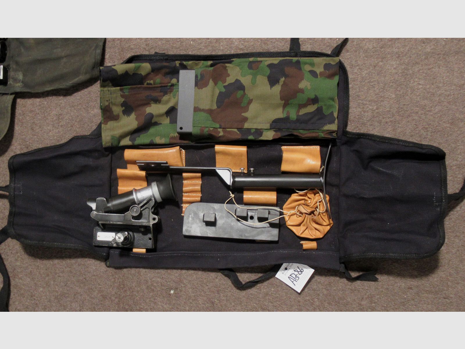 AB-86 Automatik-MG MAC Mod. Panzer-MG 31 Kal. 7.5x55, Bild 10 von 13
