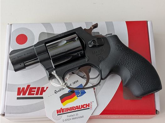 Weihrauch HW 37 PTB 887 revolver à blanc HW37 9mm RK Hogue poignée