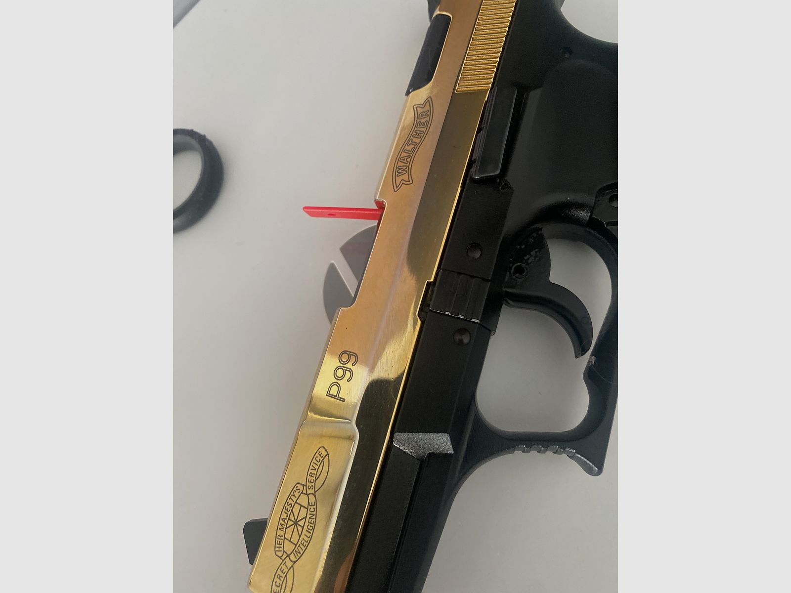 Walther P99 Gold Sonderedition James Bond PTB 637