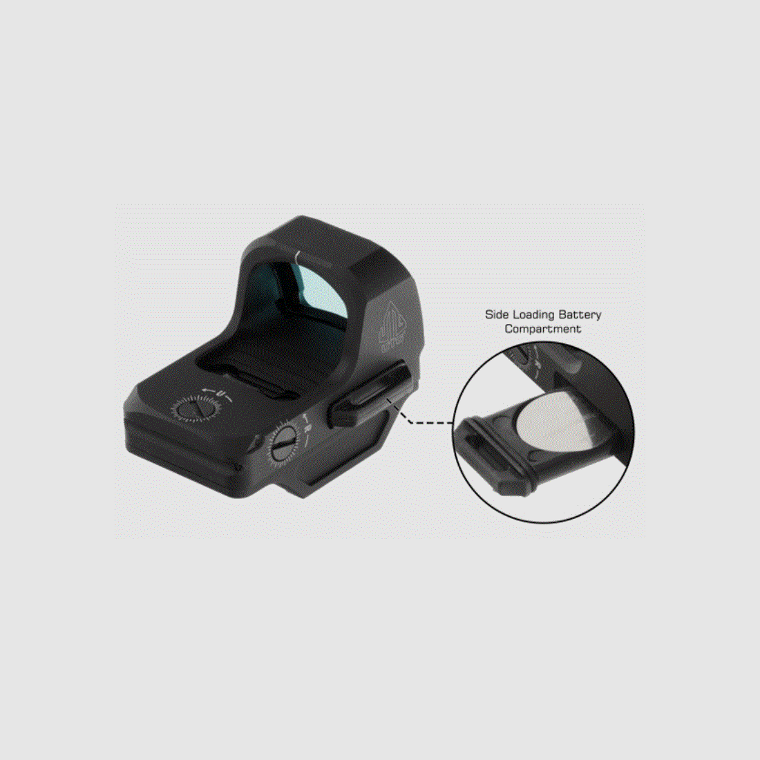 UTG OP3 Micro SLS, Red 4.0 MOA Dot, Side Loading, Sensor