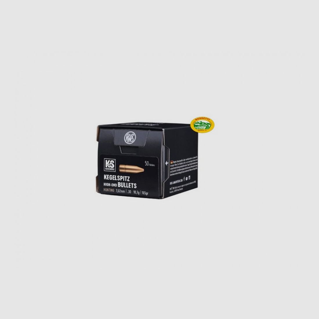 RWS bullets KS cal.308 165 gr. 50 pcs. 2146371