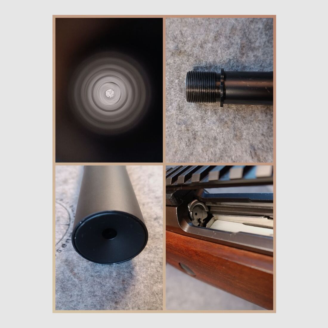 SAKO Finland	 Mod.  85 Black Bear + Grizzly Holzschaft und SD mit Zubehör