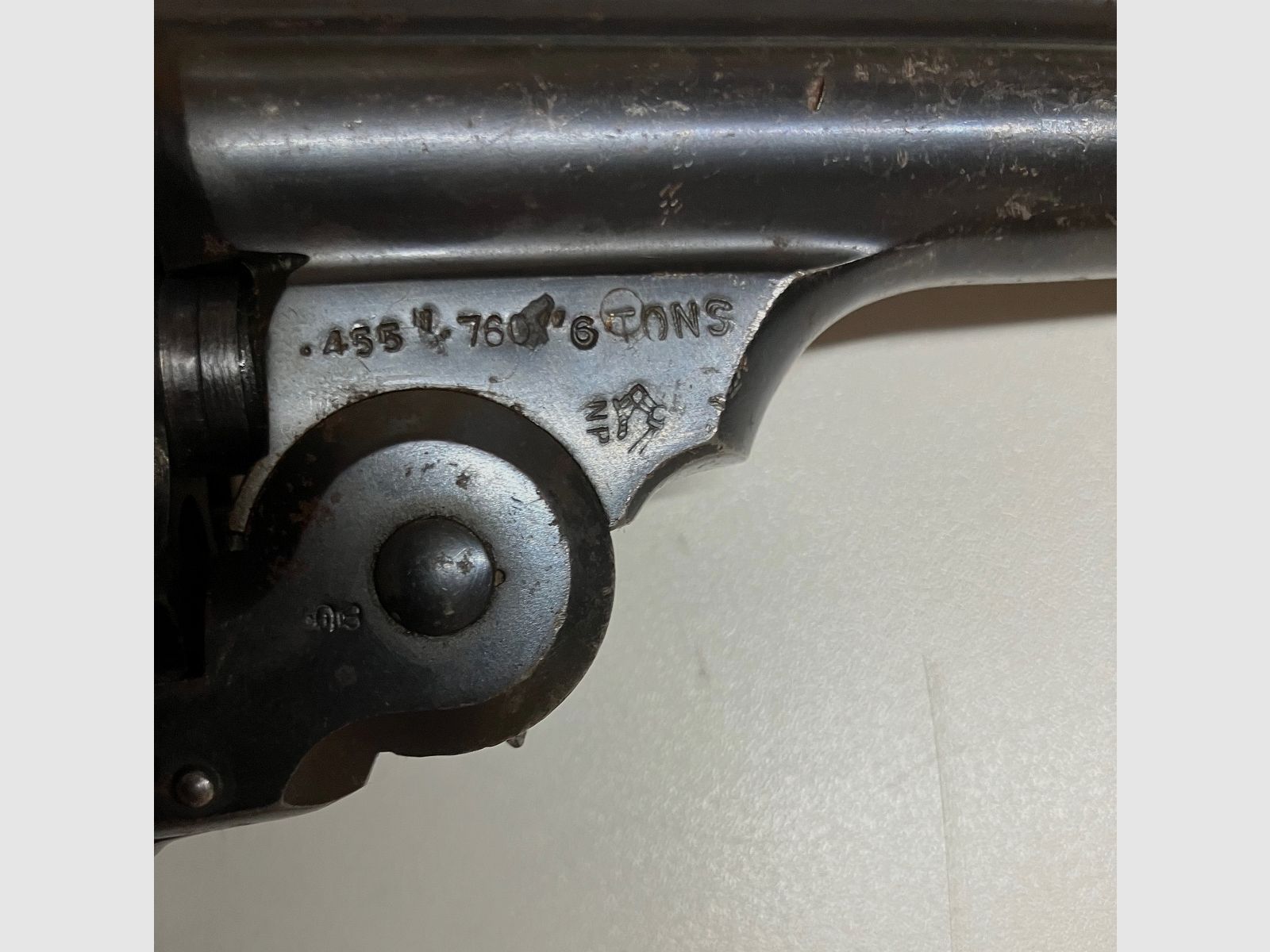 Eibar / Webley Revolver .455 "Pistola, Patrón Antiguo, No.1 Mk.I" 1. Guerra Mundial