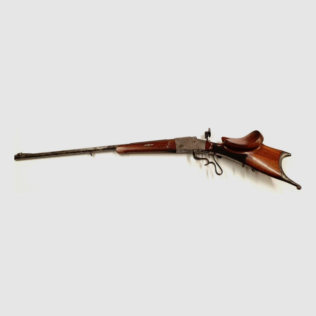 Unbekannter Büchsenmacher Mannheim Scheibengewehr Selten Krupplauf