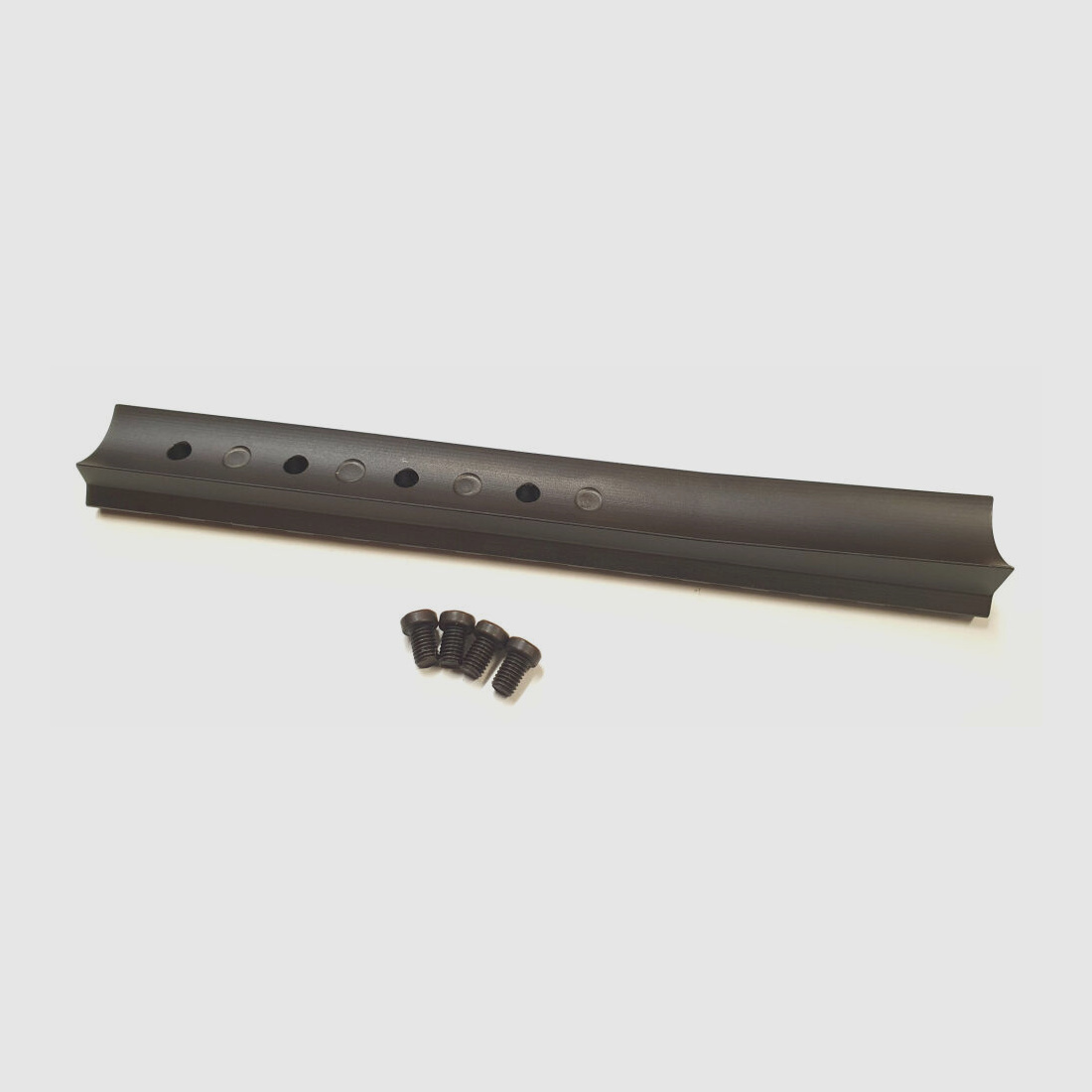MHS Picatinny rail voor BERGARA BA 13, staal, zwart mat geblauwde, 160mm kort, Made in Germany