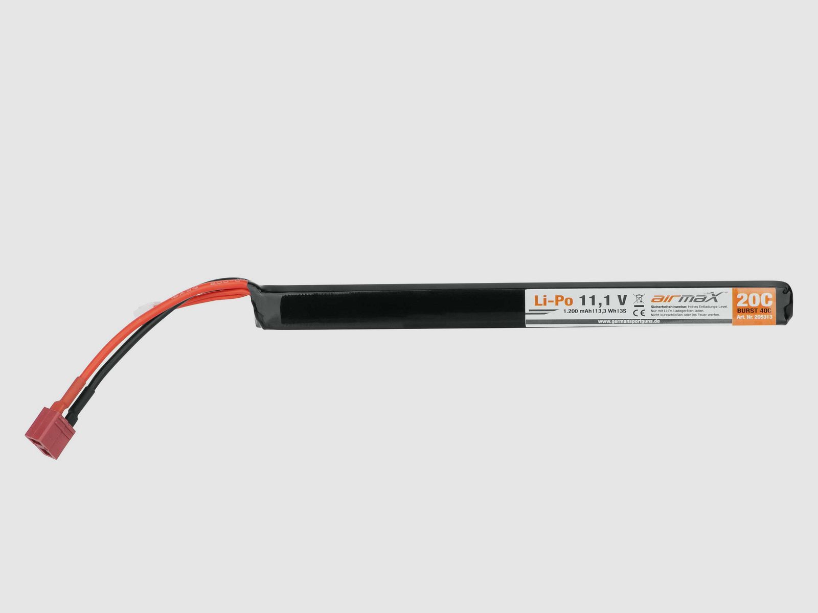GSG Akku Li-Po 11,1V | 1.200 mAh Deanstecker - Airsoft