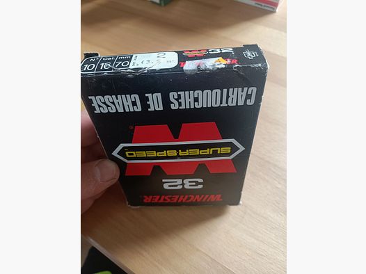 10Schuss 16/70 Winchester 32 super Speed 