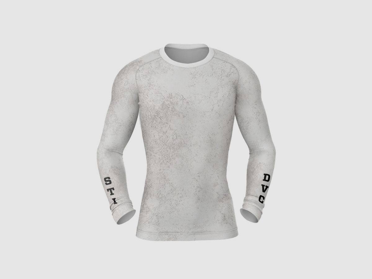 DED STI Competition Long Sleeve Compression T-shirt White, size: 3XL, Clothes type: Regular (Men), image 3 of 3