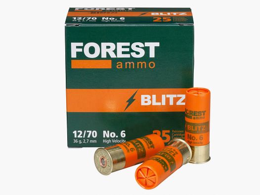 Forest Ammo 167047 12/70 Blitz HV 2,7mm 36g