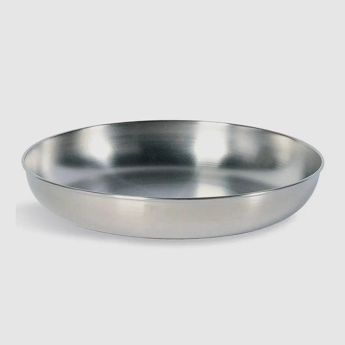 Assiette en acier inoxydable Tatonka