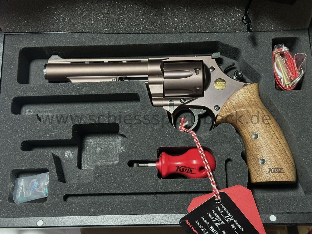KORTH Combat Revolver NSC Heritage 5 ¼ Zoll Bronze .357 MAG