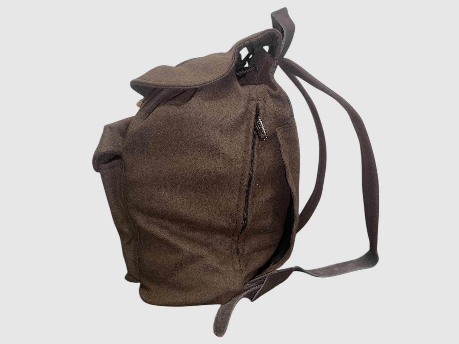 Loden Geräuscharmer Jagdrucksack Delux Braun, Bild 3 von 10