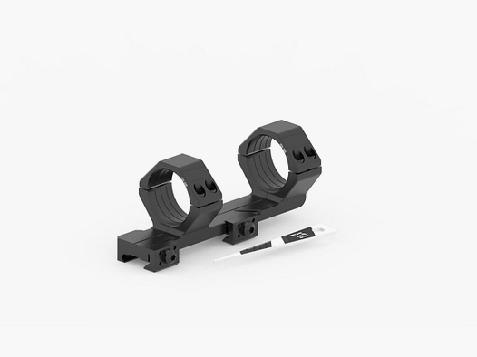 ZCO Zero Compromise Slimline Montage 6Mil BH 30mm Noir Montage en porte-à-faux