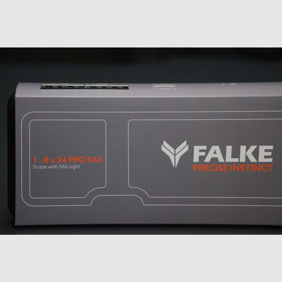 Falke LPVO 1-8×24 Pro SAS Greige, image 7 sur 7