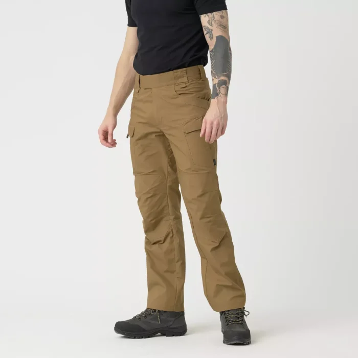 SPODNIE HELIKON UTP POLYCOTTON STRETCH RIPSTOP COYOTE (SP-UTL-SP-11), zdjęcie 2 z 3
