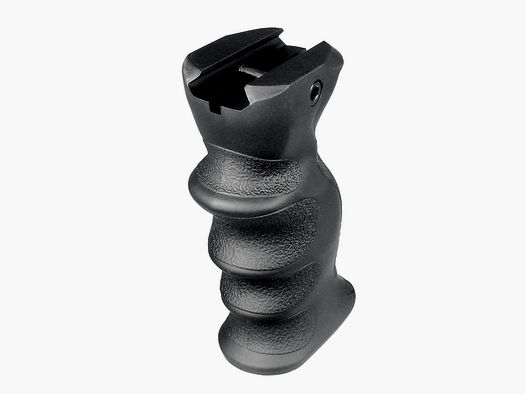 UTG Ambidextrous Combat Foregrip, Symmetric Contour-Black