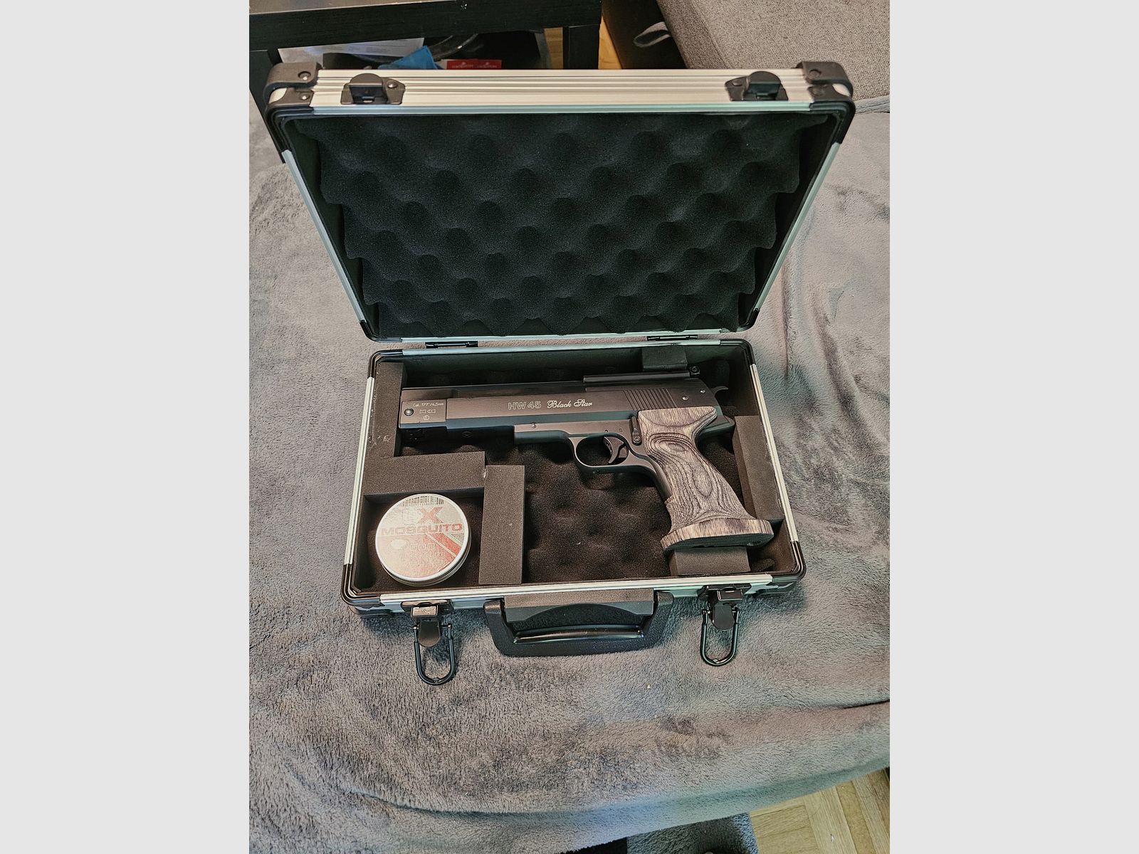 Weihrauch HW 45 Blackstar TOP Zustand mit Garantie und Zubehör