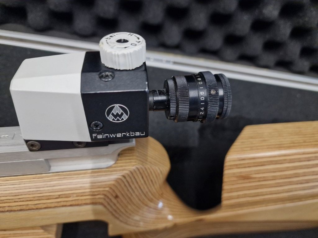 Feinwerkbau Match air rifle C 60 with lots of accessories, overhaul 2024!