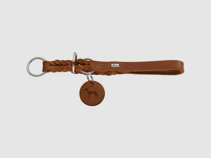 Hunter Dressurhalsung Solid Education in Cognac, Bild 3 von 7