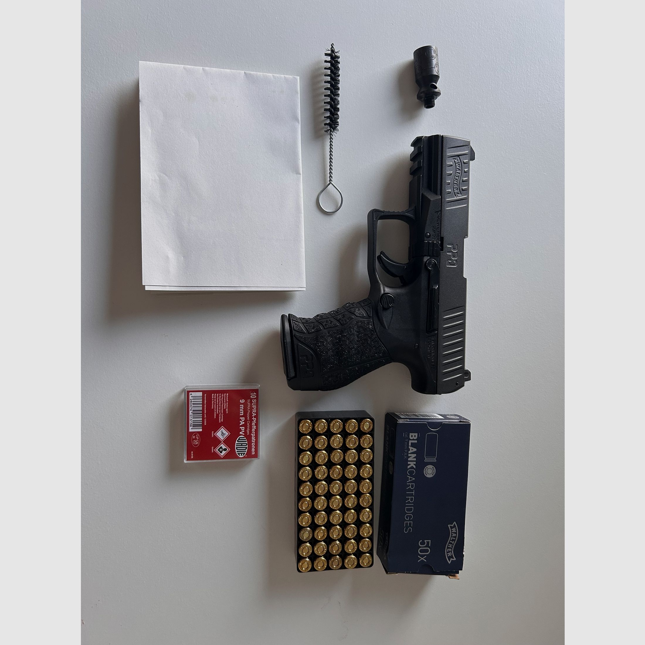 Walther PPQ M2 (blank firing) (with accessories) (9mm) (condition: very good)
