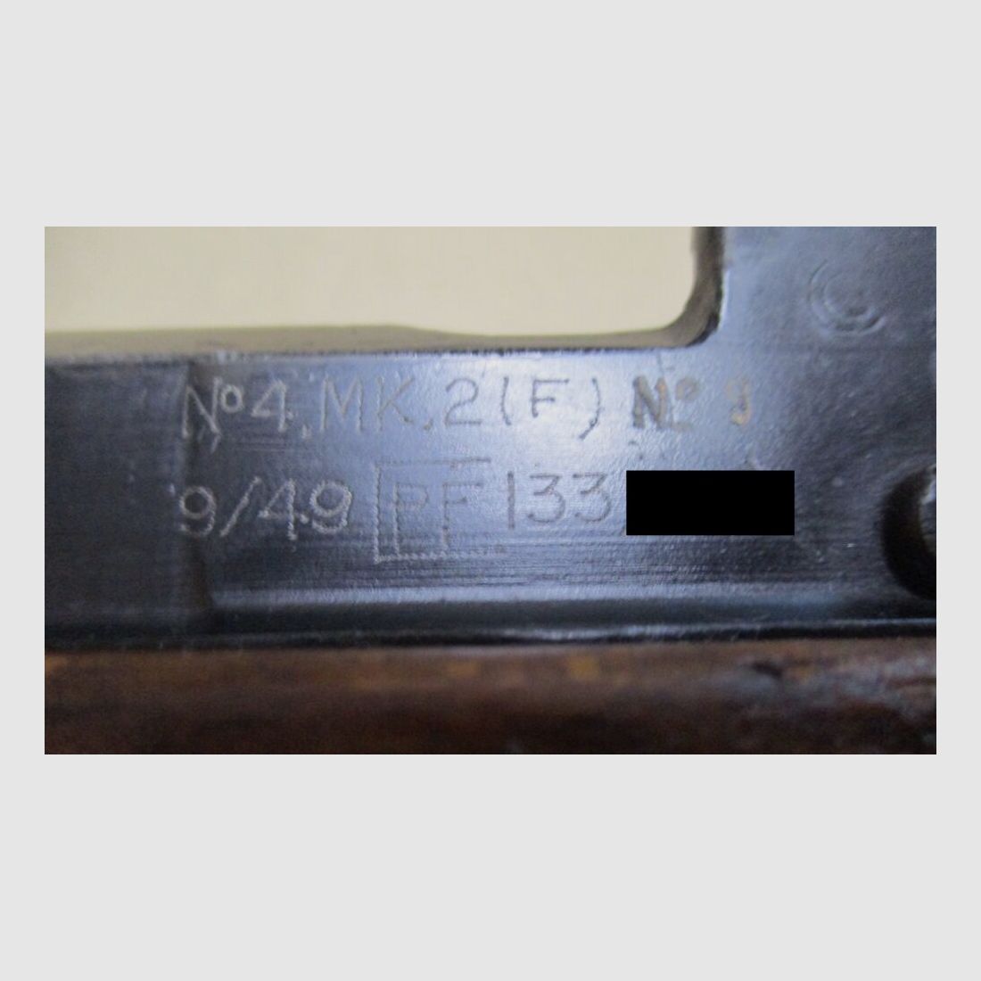 Fusil d'entraînement Enfield No.9 No.4 MK II dans son état d'origine No.9