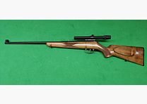 Carabina a colpo singolo calibro .22 con ottica