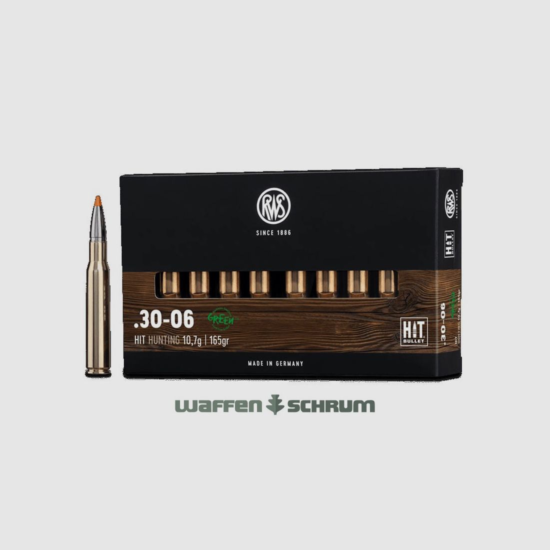 RWS HIT 10,7g - 165gr .30-06Spring